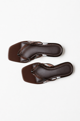 Margo Kitten Heels in Brown