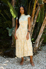 Marlee Maxi Dress in Yellow - FINAL SALE