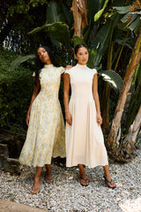 Marlee Maxi Dress In Yellow - Final Sale