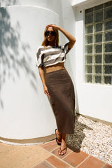 Noa Cargo Maxi Skirt - Final Sale