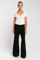 Terry Flare Trousers - Final Sale