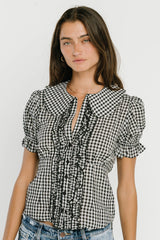 Charlie Button Up in Black
