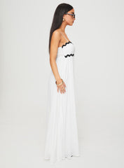 Croxetti Maxi Dress White