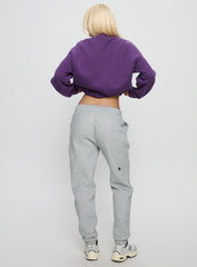 NYU Basic Sweatpants Heather Grey