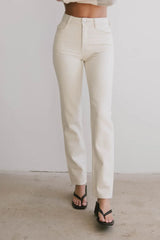 Frank And Oak: Cyndi Straight Leg Jeans - Final Sale