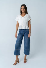 Frida Collared Blouse - Final Sale