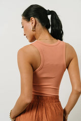 Kendall Tank In Salmon - Final Sale