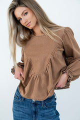 Quinten Oversized Blouse - Final Sale