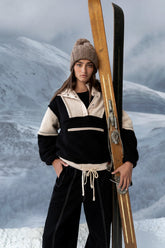 Maria Oversized Sherpa Jacket in Cream - FINAL SALE