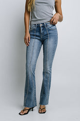 Eliza Studded Flare Jeans - FINAL SALE