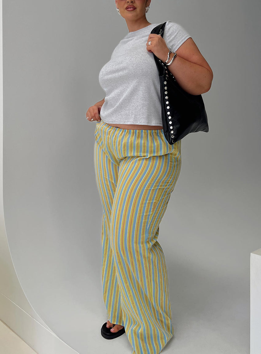 Limestone Pants Multi Curve