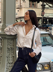 Vintage Vibes Shirt Champagne