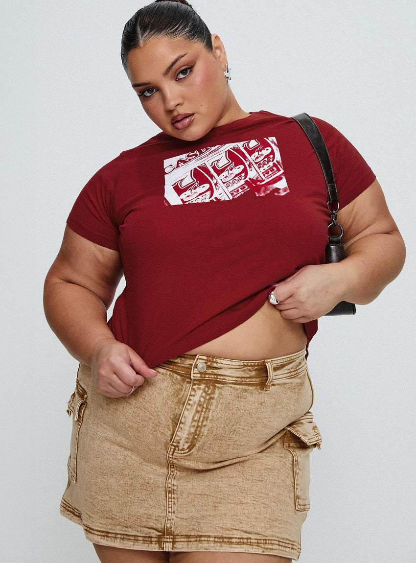 You Do You Tee Red Curve