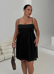 Ortega Mini Dress Black Curve