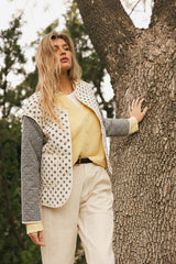 Collete Contrast Jacket - Final Sale