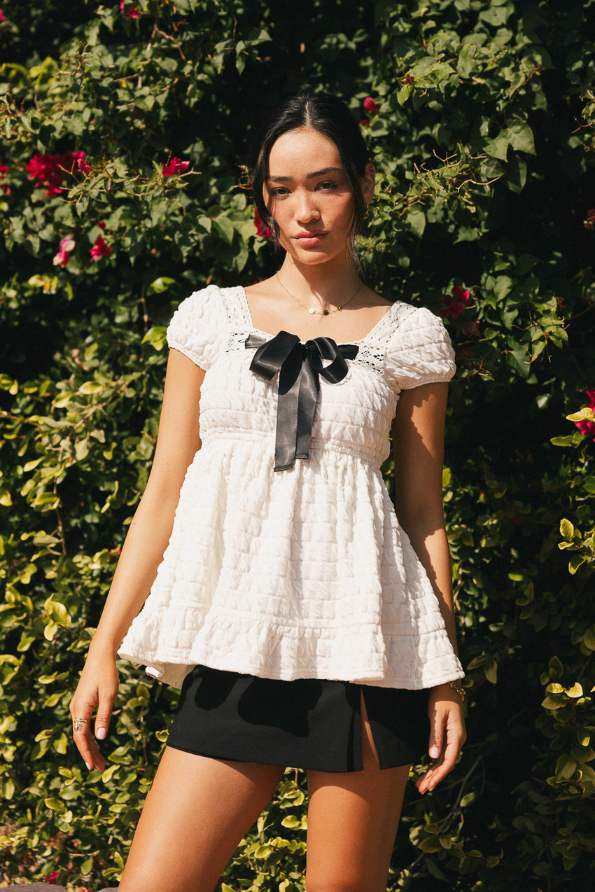 Poppins Textured Top - Final Sale