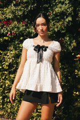 Poppins Textured Top - Final Sale