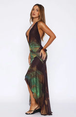 All I See Is You Maxi Halter Dress Butterfly Dreams