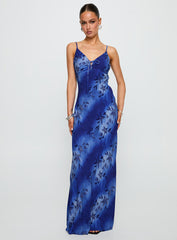 Lauraline Maxi Dress Blue