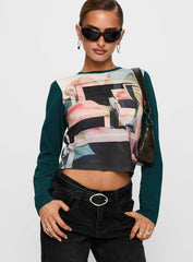 Sonique Long Sleeve Top Multi