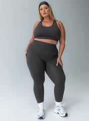 Achieve Activewear Leggings Grey Curve