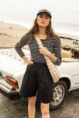 Amelia Bermuda Shorts In Black - Final Sale