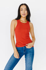 Kendall Tank In Rust - Final Sale