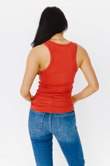 Kendall Tank In Rust - Final Sale