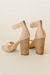 Kenzie Heels In Nude - Final Sale