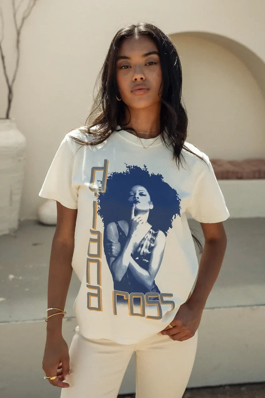 Diana Ross Graphic Tee - Final Sale
