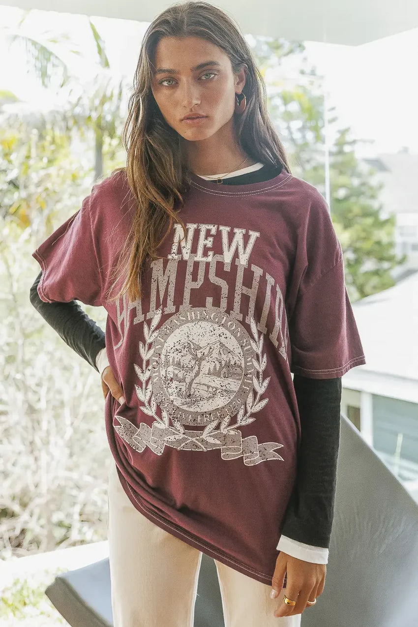 New Hampshire Graphic Tee - FINAL SALE