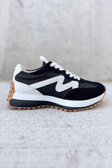 Steve Madden Campo Sneakers In Black - Final Sale