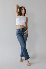 Ellery Straight Leg Jeans In Medium Wash - Final Sale