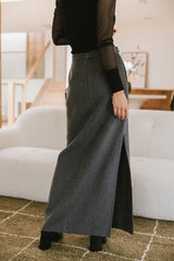 Francis Wool Blend Skirt - Final Sale