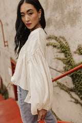 Bailey Textured Blouse - Final Sale