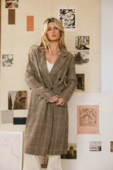 Mckenna Plaid Coat - Final Sale
