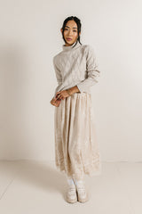 Maeve Turtleneck Sweater In Tan - Final Sale