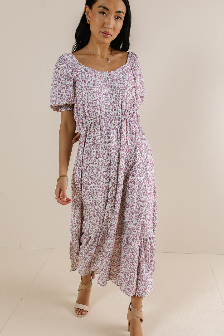 Isla Floral Button Up Dress - FINAL SALE