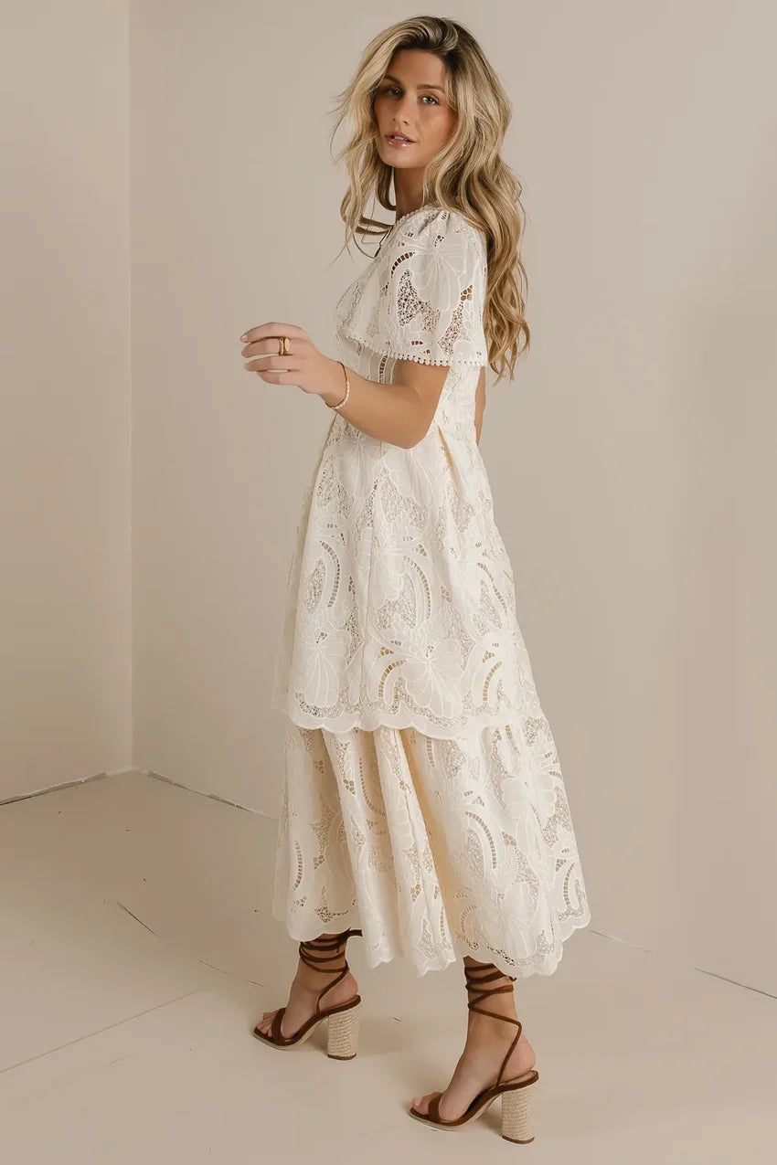 Isn'T It Romantic Lace Dress - Final Sale
