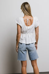 Josie Crochet Blouse - Final Sale