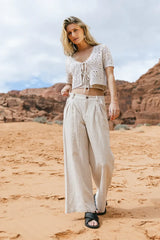 Delaney Wide Leg Pants - Final Sale