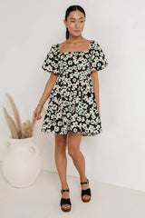 Lois Flowered Mini Dress - Final Sale