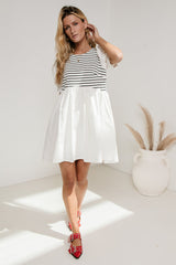 Virginia Puff Sleeve Mini Dress - Final Sale