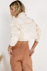 Cooper Cropped Denim Jacket - Final Sale