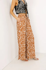 Annika Printed Pants - Final Sale