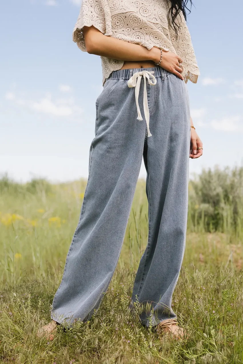 Mickey Wide Leg Jeans - Final Sale