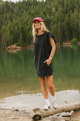 Isla Contrast Ribbed Mini Dress - Final Sale