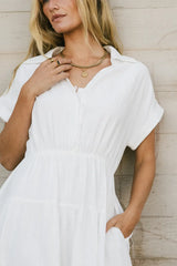 Nadira Tiered Midi Dress - Final Sale