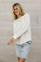 Margot Floral Waffle Tee - Final Sale