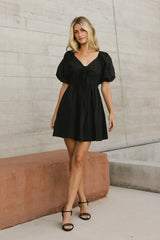 Arlette Puff Sleeve Dress - Final Sale